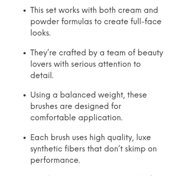 MAKE-UP BRUSH SET - Picture 2 of 4